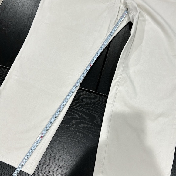 Soft Surroundings Blakely Velveteen Pants in White Pearl Ivory Color - 24W - Picture 5 of 10